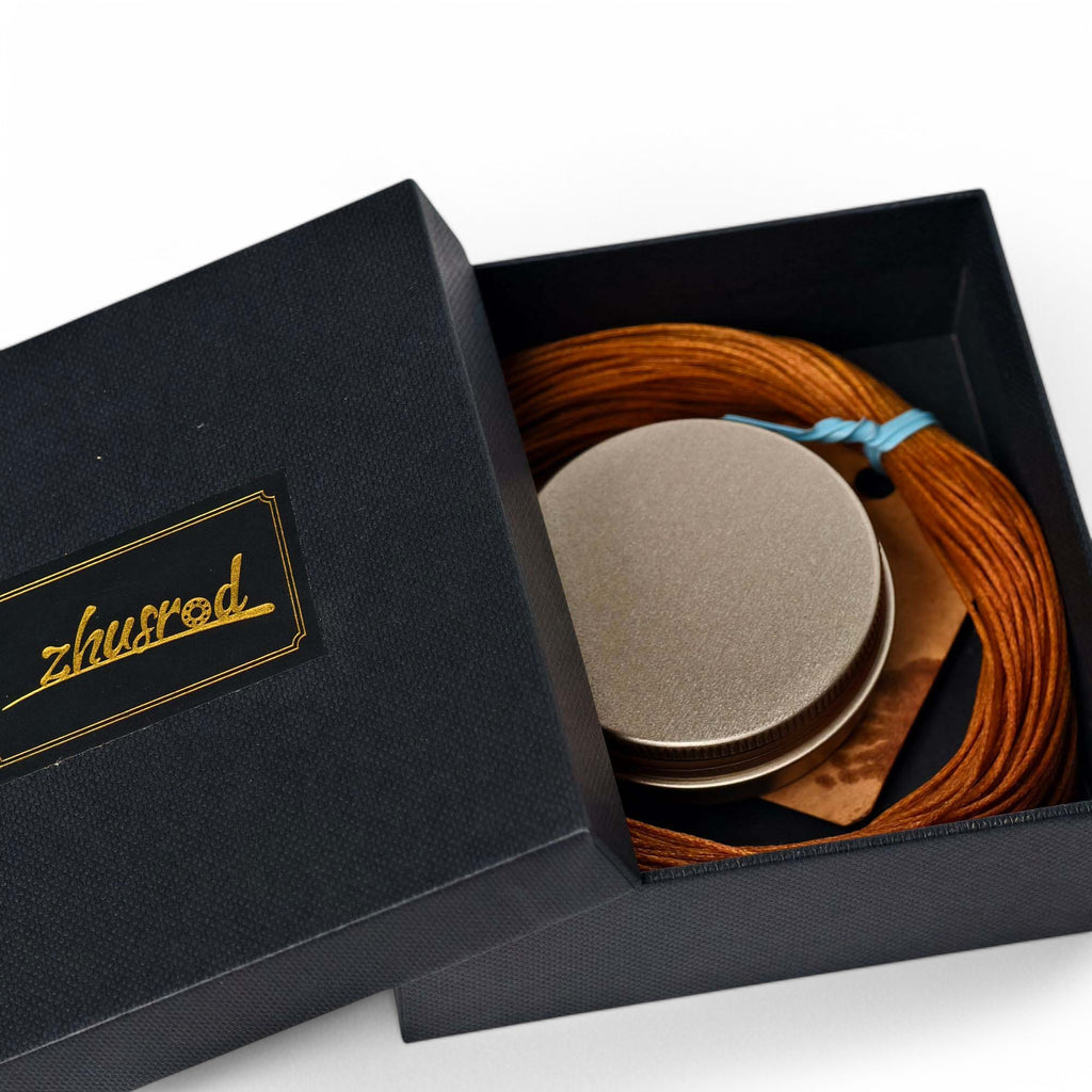 ZHUSROD Natural Silk Fly Line - Double Taper Handwoven Floating Line | ZHUSROD