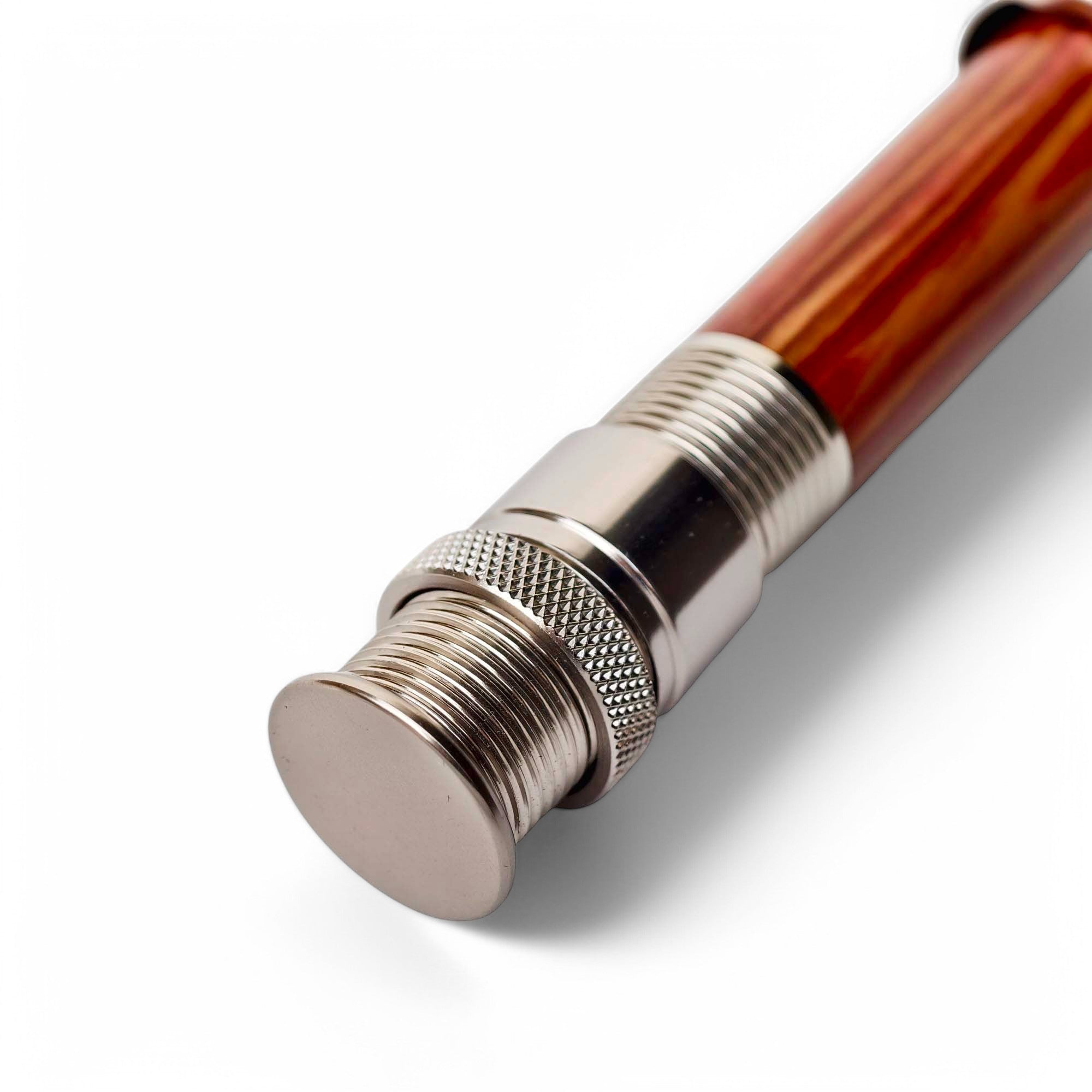 - Natural Wood & Anodized Aluminum Fly Reel Seat - Down-Locking Design - 20g Lightweight - 94mm Precision Size - An | ZHUSROD