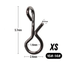 10/50pcs Fly Fishing Quick Snaps, 304 Stainless Steel Fast Change Clips for Flies and Lures, Ultra-Lightweight Nymph & Streamer Snaps, Sizes XS S M L XL