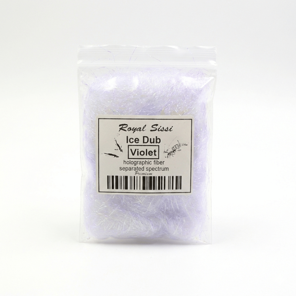 Royal Sissi 15-Color Prism Ice Dubbing Fiber, Iridescent Synthetic Fly Tying Materials for Nymphs and Streamers, Pr | ZHUSROD