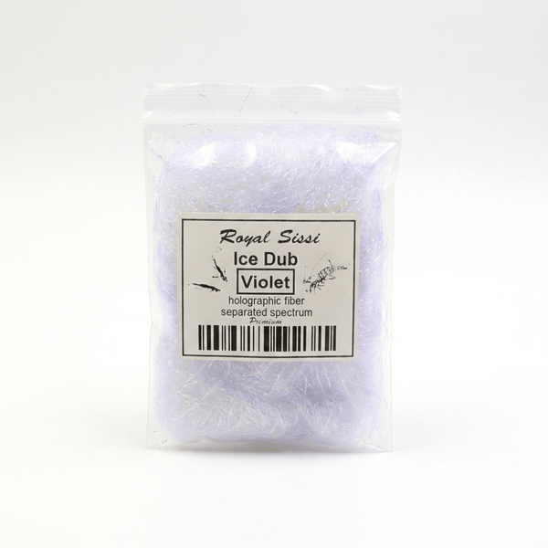 Royal Sissi 15-Color Prism Ice Dubbing Fiber, Iridescent Synthetic Fly Tying Materials for Nymphs and Streamers, Pr | ZHUSROD