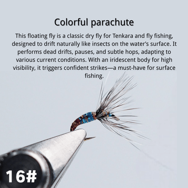PWS Premium Hand-Tied Fly Fishing Flies Assortment - Dry Flies, Nymphs, Woolly Buggers for Trout Bass Panfish - Tenkara & Fly Fishing Lures Kit #4-#20