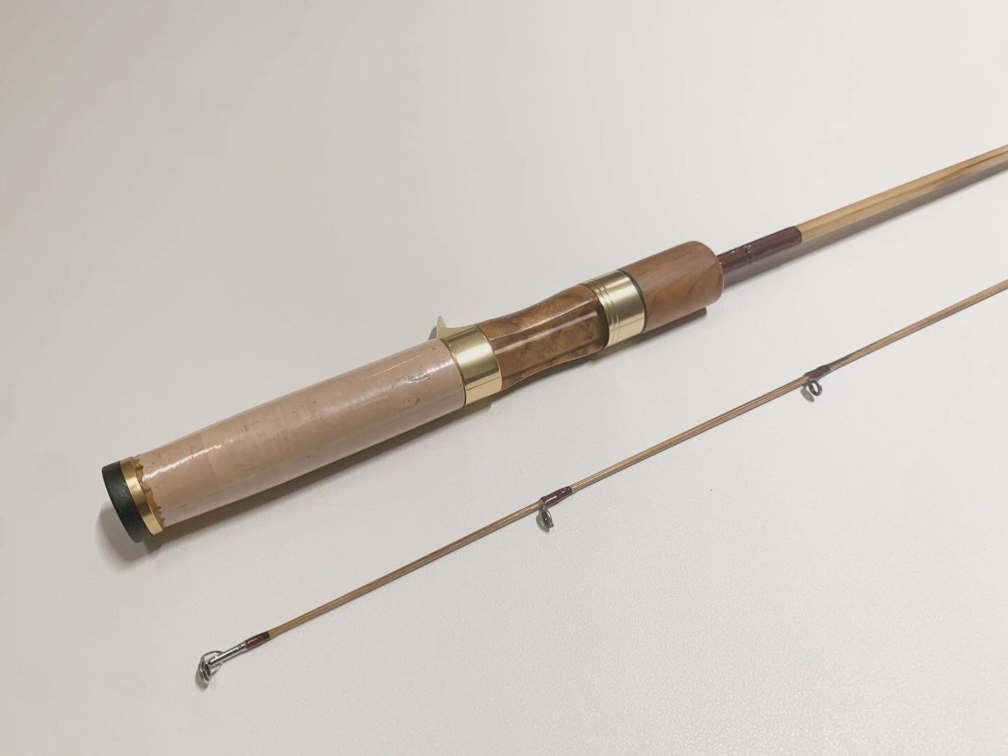 ZHUSROD Bamboo Spinning Rod UL - 2 piece/1tip