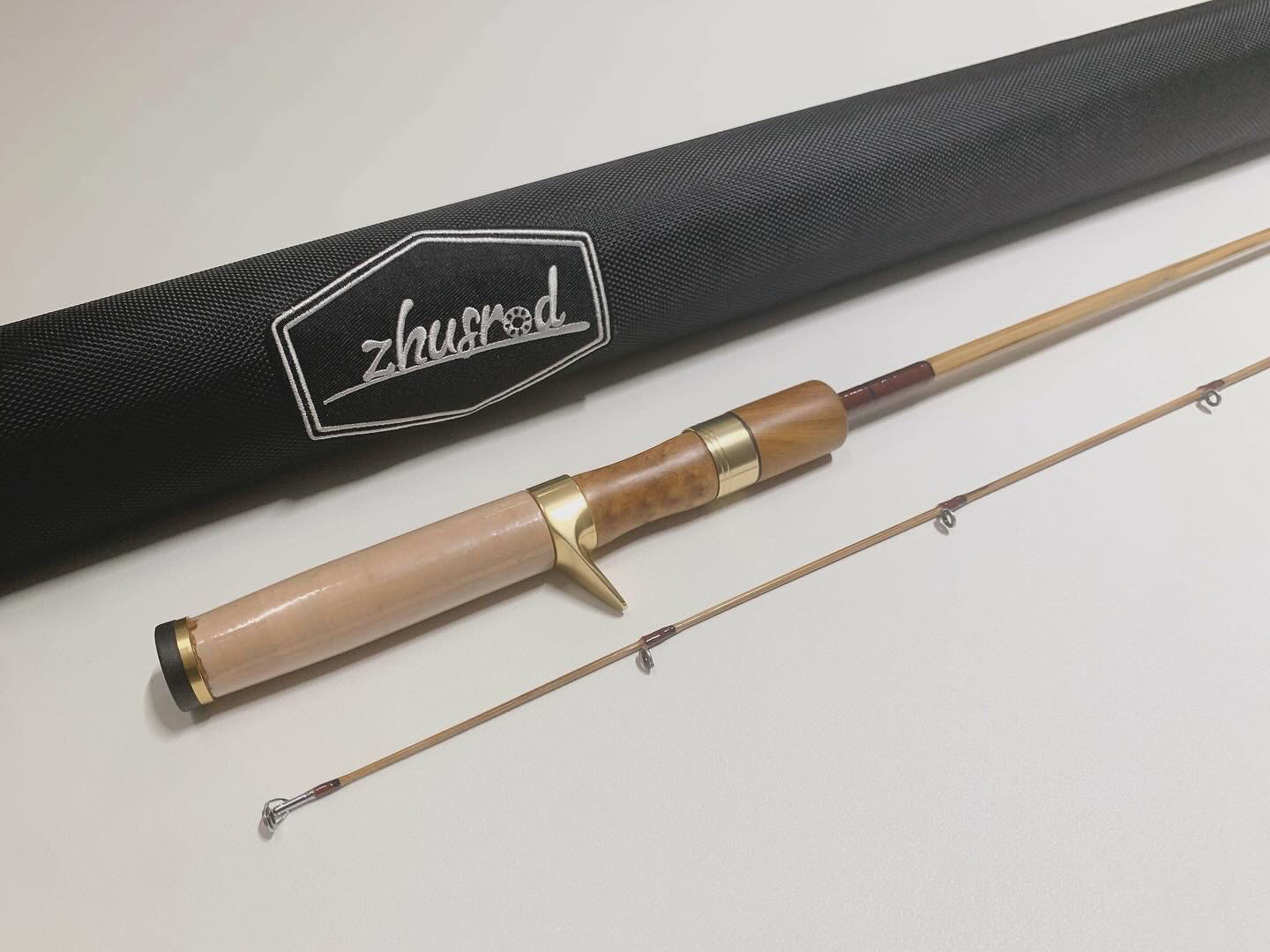 ZHUSROD Bamboo Spinning Rod UL - 2 piece/1tip