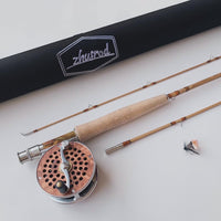 F.E. Thomas Taper - 7ft 3wt - Bamboo Fly Rod with Case - 2Pieces