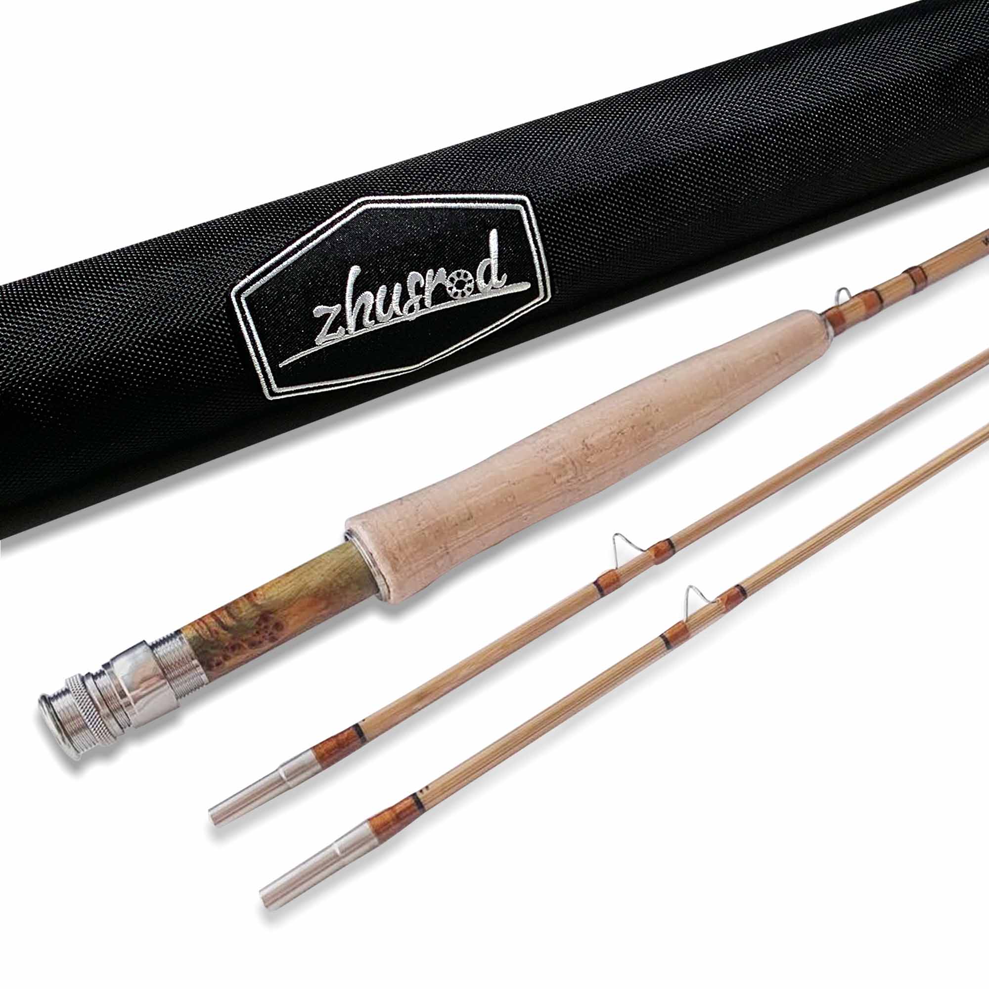 Dickerson 7012 Taper - 7ft 4wt - Bamboo Fly Rod with Case - 2Pieces