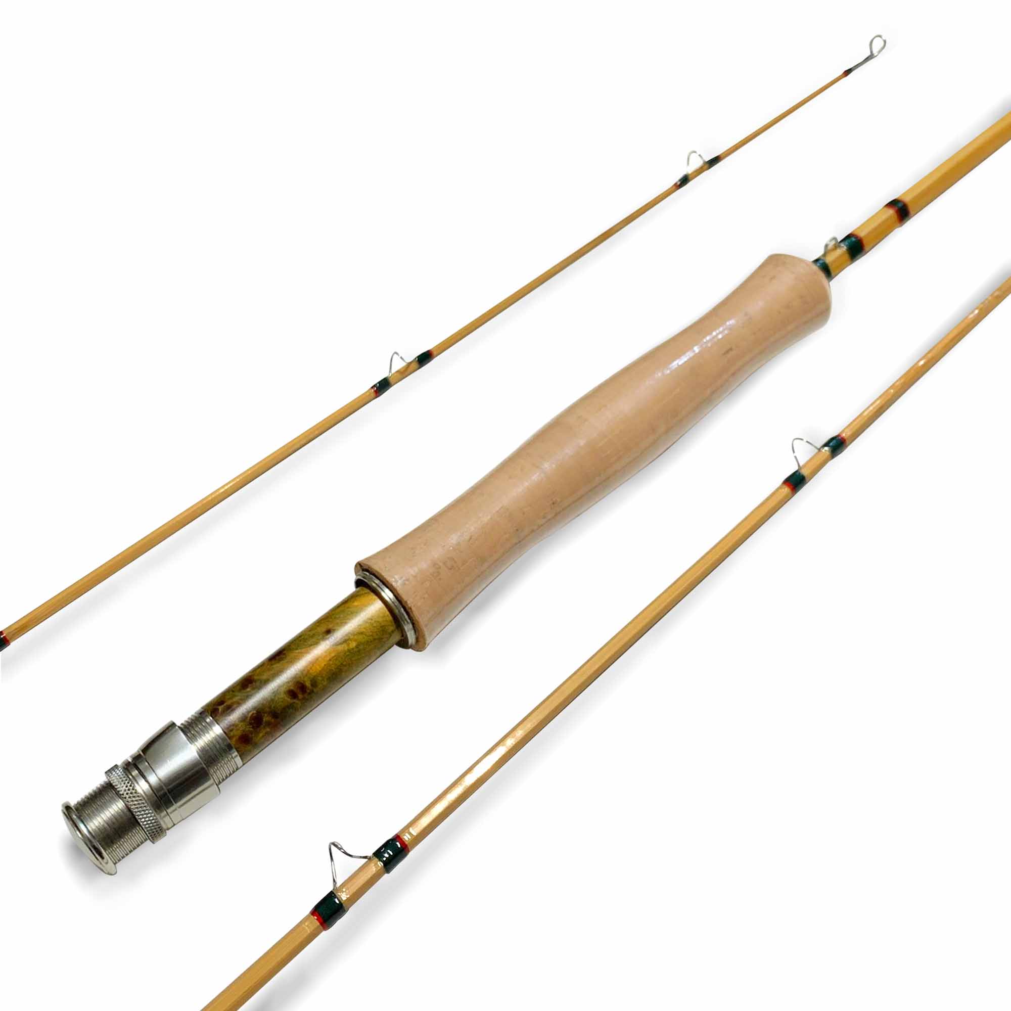 Paul H. Young Texas General Taper - 8ft 6in 8wt - Bamboo Fly Rod with Case - 2Pieces