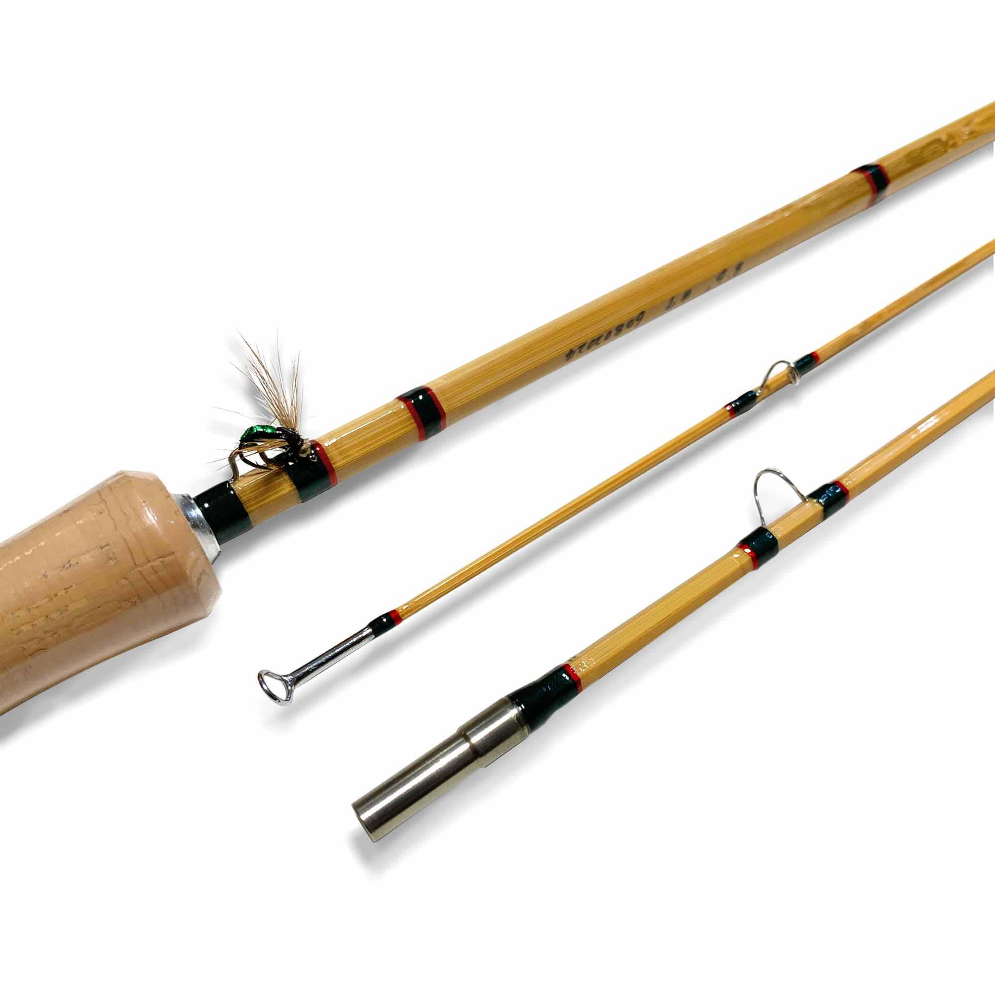 Paul H. Young 16 Taper – 8ft 6in 7wt – Bambus-Fliegenrute mit Etui – 2-teilig