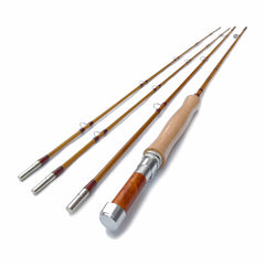 Cross Dry Fly Taper - 8 pieds 5 wt - Canne à mouche en bambou avec étui - 3 pièces