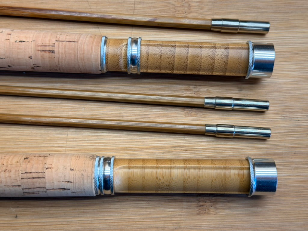 Premium Bamboo Fly Fishing Rod Reel Seat - 95mm Length, 21mm Width, 9mm Inner Diameter, Lightweight 16g Fly Rod Com | ZHUSROD