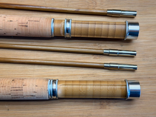 Premium Bamboo Fly Fishing Rod Reel Seat - 95mm Length, 21mm Width, 9mm Inner Diameter, Lightweight 16g Fly Rod Com | ZHUSROD