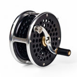Black6 | Retro Forellen-Fliegenrolle | Größen 2,5''/3''/3,5''