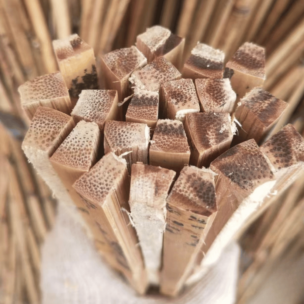 ZHUSROD 280pcs Tonkin Bamboo Strips for Fly Rod Building, 1.7m Premium Split Cane Strips from Huaiji China, High Elastic Memory Bamboo Blanks for Custom Fishing Rods