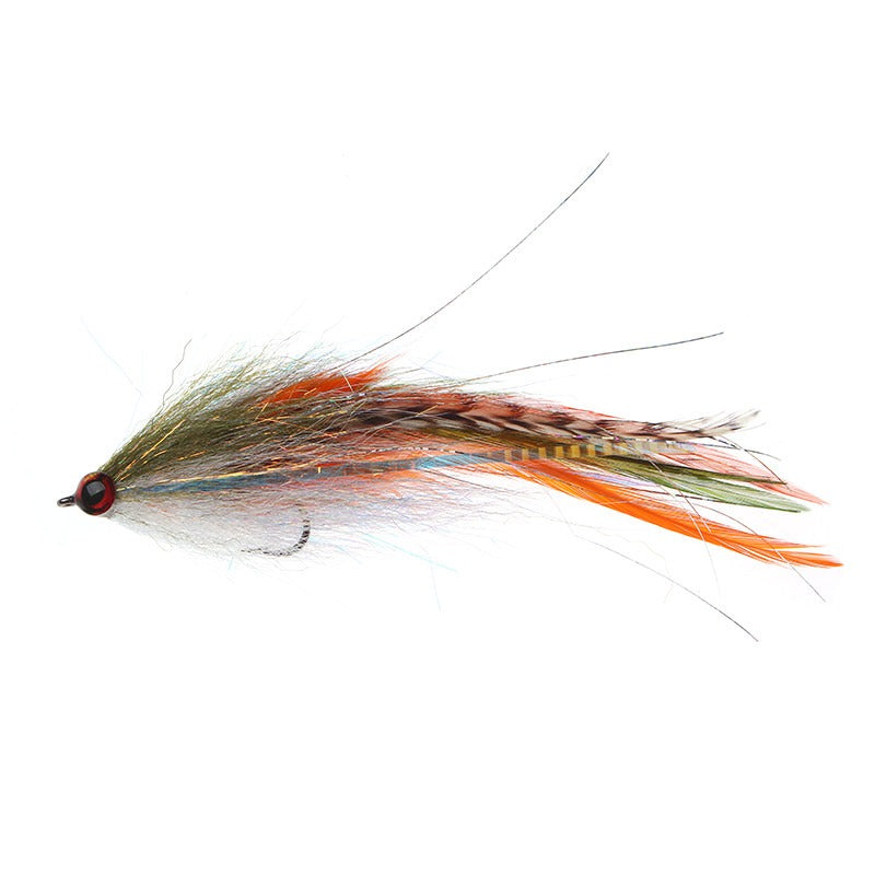 8Pcs Hand-Tied Streamer Fly Fishing Lures Kit, 5.5 Large Fly Flies for Pike Bass Salmon Trout, Realistic 3D Eyes & | ZHUSROD