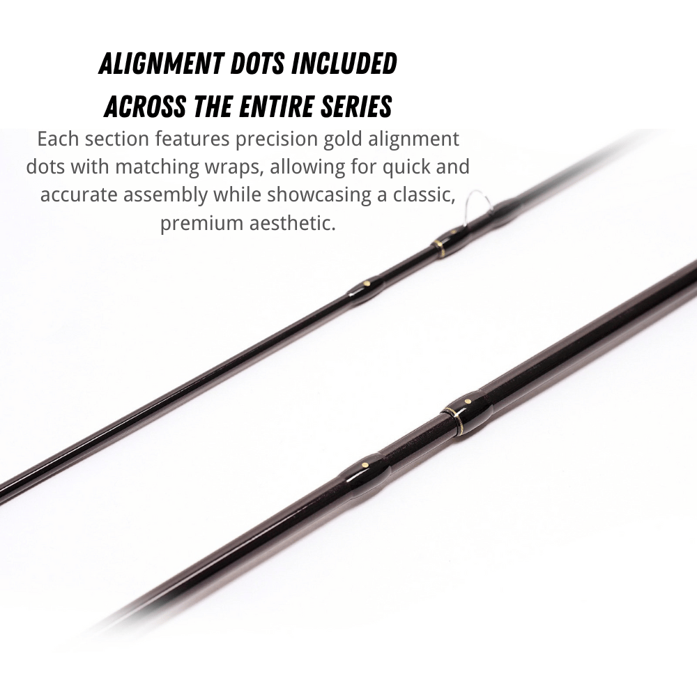 Wildstream Horizon Fly Fishing Rod, 40T+46T High Modulus Carbon Fiber, Fast Action 4-Section Stream Rod with 5A Por | ZHUSROD