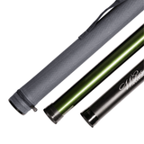 Wild Stream Fly Fishing Rod Case Tube, Professional Travel Protector for 4-Section Rods, Premium Carbon Fiber, Aviation Aluminum & 600D Oxford Options, Fits 7.5ft to 10.5ft Rods