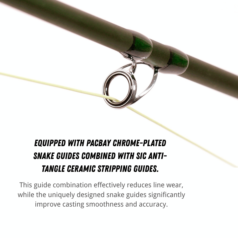WILDSTREAM Rocky Mountain Fly Fishing Rod, 4-Piece Medium-Fast Action Fly Rod, 24T/30T Carbon Fiber Blank with PacB | ZHUSROD
