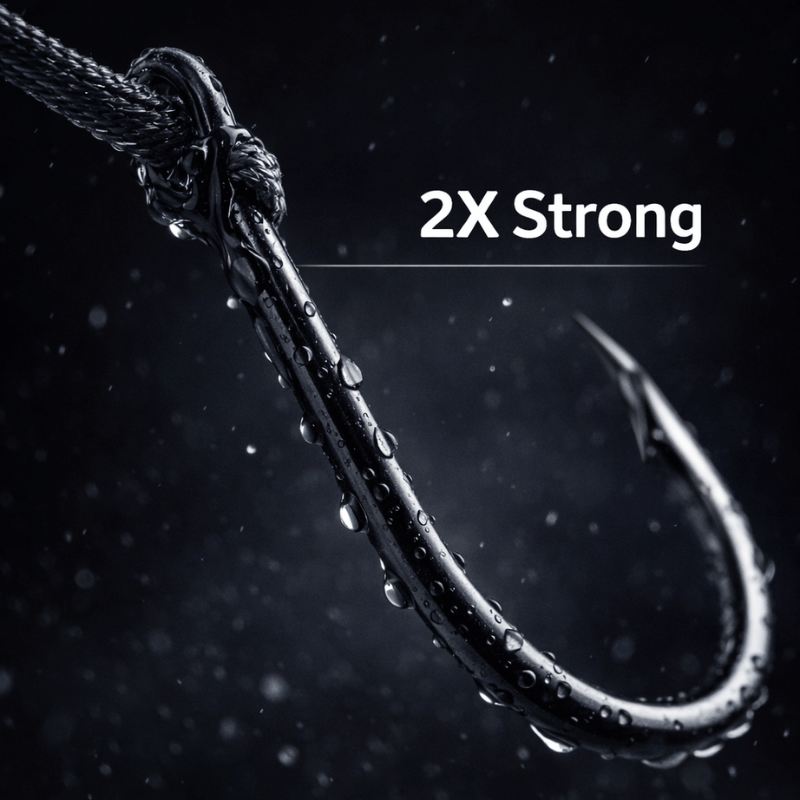 160pcs Circle Hooks Assortment Kit, High Carbon Steel Fishing Hooks 2X Strong Offset Octopus Hooks for Saltwater Fr | ZHUSROD