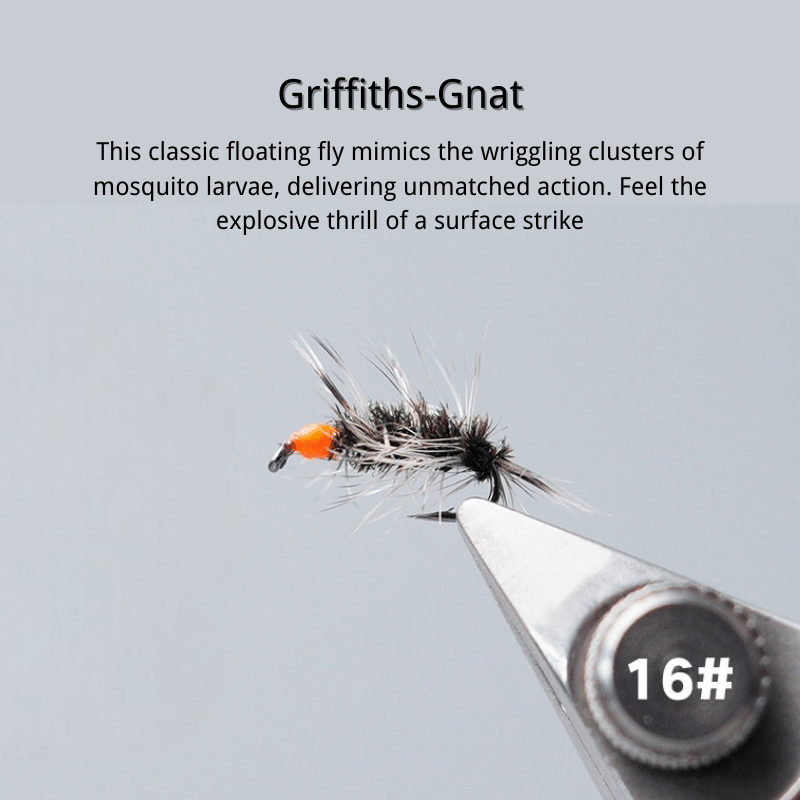 PWS Premium Hand-Tied Fly Fishing Flies Assortment - Dry Flies, Nymphs, Woolly Buggers for Trout Bass Panfish - Ten | ZHUSROD