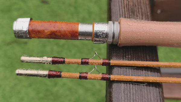 8'6" 6wt Bamboo Fly Rod | Handcrafted Limestone Special Taper