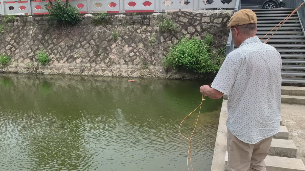 ZHUSROD WF2~12 Silk Fly Line with 1 Dressing and 3 Leader Lines