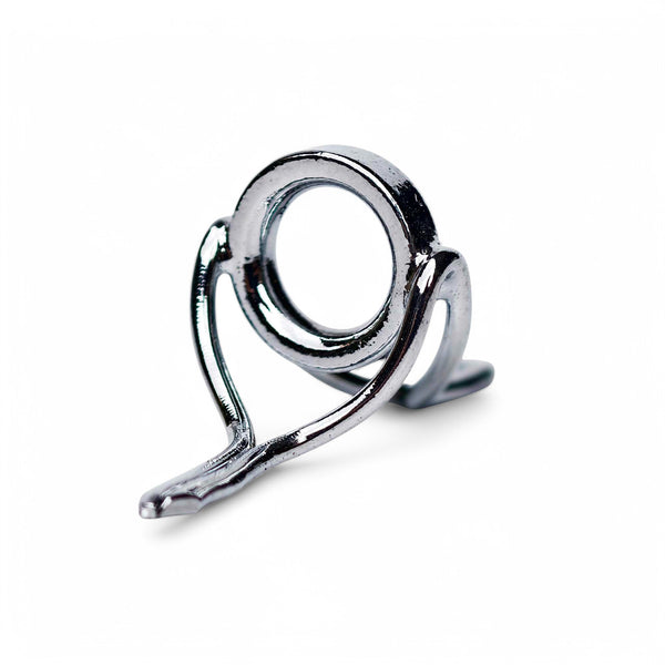 ZHUSROD G8 nickel silver stripping guide for bamboo fly rods, front view