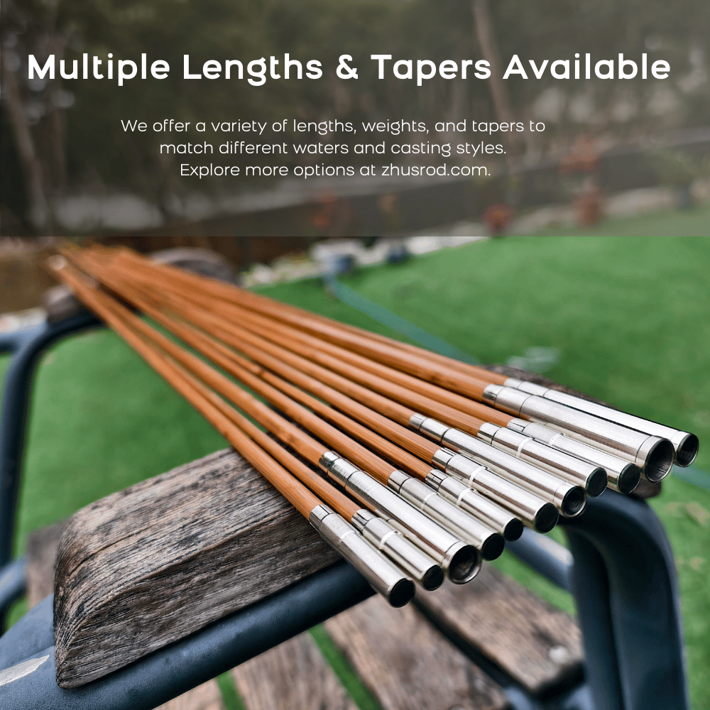 Blank detail image 9 - F.E. Thomas Special 7ft 3wt 2-Piece Bamboo Fly Rod Blank