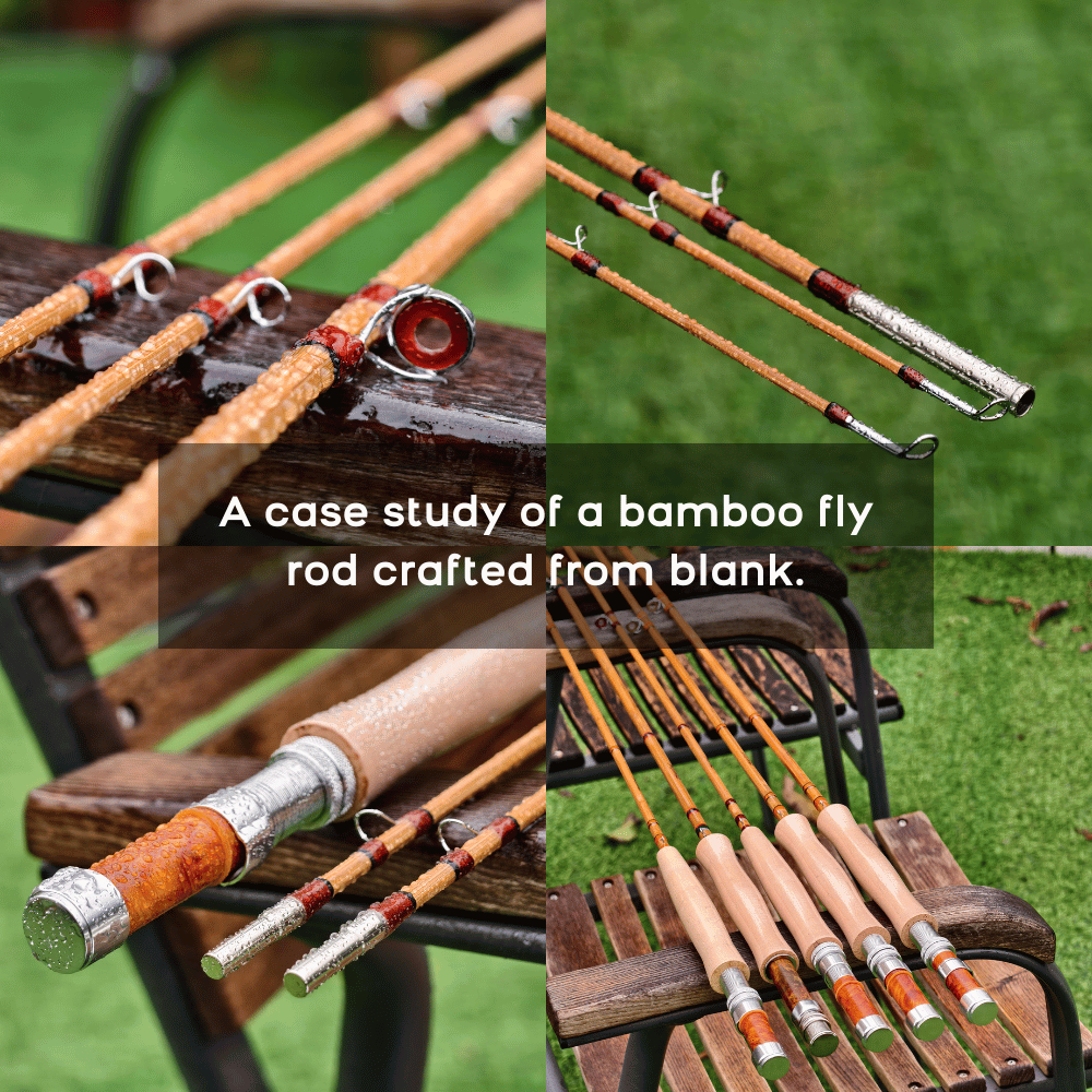 Blank detail image 16 - F.E. Thomas Special 7ft 3wt 2-Piece Bamboo Fly Rod Blank