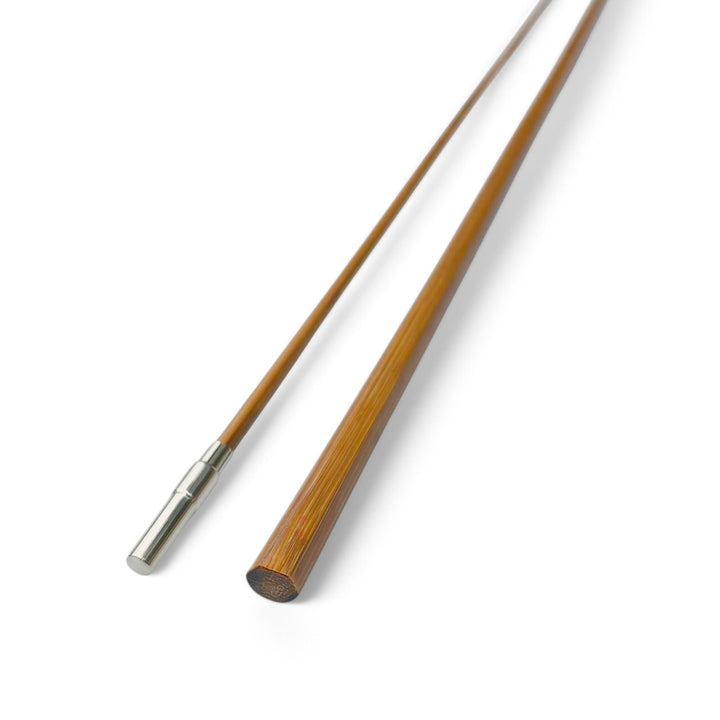 Handcrafted bamboo fly rod blank, 2-piece with one tip
