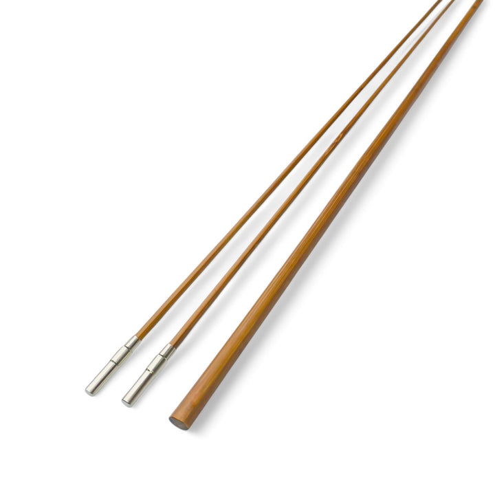 Handcrafted bamboo fly rod blank, 3-piece with one tip