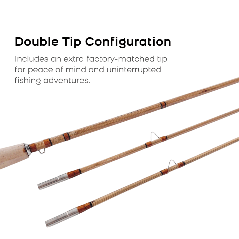 Rod detail image 2 - Bamboo Fly Rod 3wt | F.E. Thomas Special | 7ft 2pc