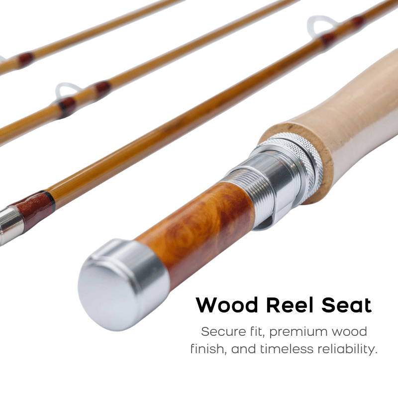 Rod detail image 5 - Bamboo Fly Rod 3wt | F.E. Thomas Special | 7ft 2pc