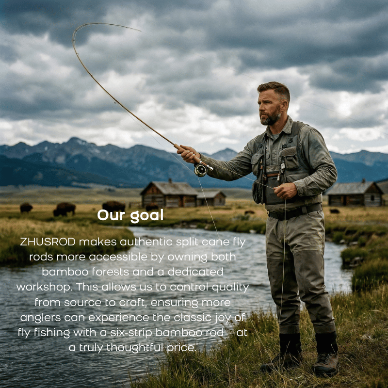 Rod detail image 13 - Bamboo Fly Rod 3wt | F.E. Thomas Special | 7ft 2pc