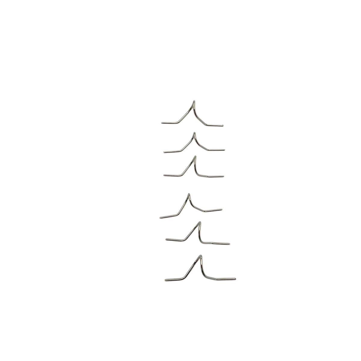 ZHUSROD silver snake guides for bamboo fly rod building