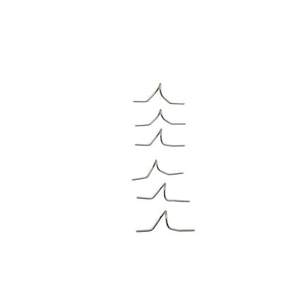 ZHUSROD silver snake guides for bamboo fly rod building